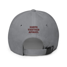 Load image into Gallery viewer, Performance golf cap - Run The Dang Ball hat maroon text