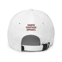 Load image into Gallery viewer, Performance golf cap - Run The Dang Ball hat maroon text