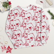 Load image into Gallery viewer, Unisex Sweatshirt - Bulldogs ALLOVER