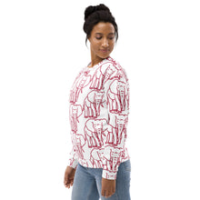 Load image into Gallery viewer, Unisex Sweatshirt - Elephants ALLOVER