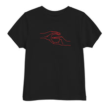 Load image into Gallery viewer, Toddler jersey t-shirt - Georgia (red graphic)