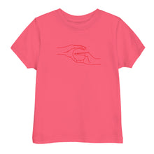 Load image into Gallery viewer, Toddler jersey t-shirt - Georgia (red graphic)