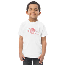Load image into Gallery viewer, Toddler jersey t-shirt - Georgia (red graphic)