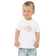 Load image into Gallery viewer, Toddler jersey t-shirt - Georgia (red graphic)