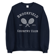 Load image into Gallery viewer, Unisex Sweatshirt - Brookfield Tennis White Graphic - special request