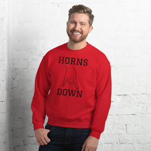 Load image into Gallery viewer, Unisex Sweatshirt - Horns Down