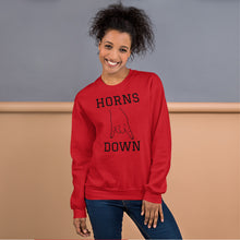 Load image into Gallery viewer, Unisex Sweatshirt - Horns Down