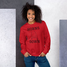 Load image into Gallery viewer, Unisex Sweatshirt - Horns Down