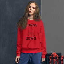 Load image into Gallery viewer, Unisex Sweatshirt - Horns Down