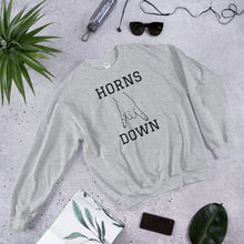 Load image into Gallery viewer, Unisex Sweatshirt - Horns Down