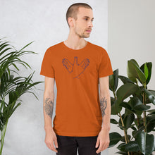 Load image into Gallery viewer, Short-Sleeve Unisex T-Shirt - Auburn Battle Bird (navy graphic)