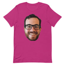 Load image into Gallery viewer, Short-sleeve unisex t-shirt - Funny Big Head Bachelorette/Bachelor/Birthday party shirt special request