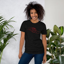 Load image into Gallery viewer, Short-Sleeve Unisex T-Shirt - GEORGIA (red graphic)