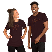 Load image into Gallery viewer, Short-Sleeve Unisex T-Shirt - Virginia Tech (orange graphic)