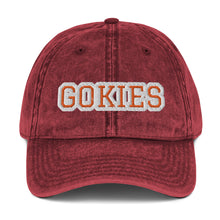 Load image into Gallery viewer, Vintage Cotton Twill Cap - Virginia Tech Hokies Gokies hat