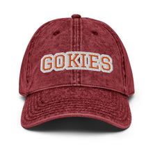 Load image into Gallery viewer, Vintage Cotton Twill Cap - Virginia Tech Hokies Gokies hat