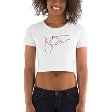 Load image into Gallery viewer, Women’s Crop Tee - Virginia Tech