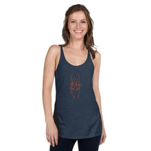 Load image into Gallery viewer, Women's Racerback Tank - Auburn AU (orange graphic)