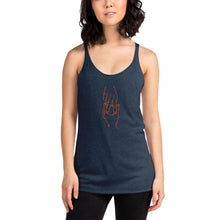 Load image into Gallery viewer, Women's Racerback Tank - Auburn AU (orange graphic)