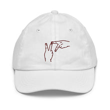 Load image into Gallery viewer, Youth baseball cap - Virginia Tech Hokies VT hands kids hat