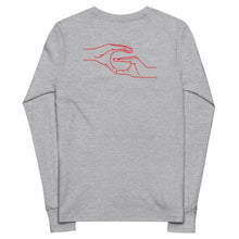 Load image into Gallery viewer, Youth long sleeve tee - Georgia (red graphic)