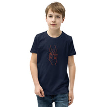 Load image into Gallery viewer, Youth Short Sleeve T-Shirt - Auburn AU (orange graphic)
