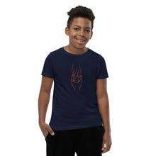 Load image into Gallery viewer, Youth Short Sleeve T-Shirt - Auburn AU (orange graphic)
