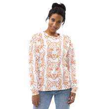 Load image into Gallery viewer, Unisex Sweatshirt - Tigers ALLOVER
