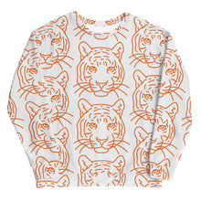 Load image into Gallery viewer, Unisex Sweatshirt - Tigers ALLOVER
