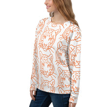 Load image into Gallery viewer, Unisex Sweatshirt - Tigers ALLOVER
