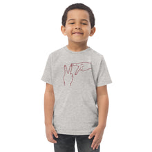 Load image into Gallery viewer, Toddler jersey t-shirt - Virginia Tech
