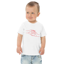Load image into Gallery viewer, Toddler jersey t-shirt - Georgia (red graphic)
