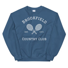 Load image into Gallery viewer, Unisex Sweatshirt - Brookfield Tennis White Graphic - special request
