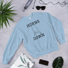 Load image into Gallery viewer, Unisex Sweatshirt - Horns Down
