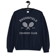 Load image into Gallery viewer, Unisex Sweatshirt - Brookfield Tennis White Graphic - special request
