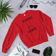 Load image into Gallery viewer, Unisex Sweatshirt - Horns Down
