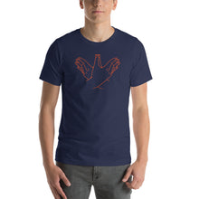 Load image into Gallery viewer, Short-Sleeve Unisex T-Shirt - Auburn Battle Bird (orange graphic)
