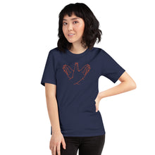 Load image into Gallery viewer, Short-Sleeve Unisex T-Shirt - Auburn Battle Bird (orange graphic)
