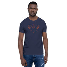 Load image into Gallery viewer, Short-Sleeve Unisex T-Shirt - Auburn Battle Bird (orange graphic)
