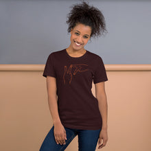 Load image into Gallery viewer, Short-Sleeve Unisex T-Shirt - Virginia Tech (orange graphic)
