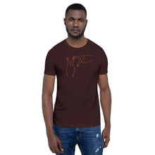 Load image into Gallery viewer, Short-Sleeve Unisex T-Shirt - Virginia Tech (orange graphic)
