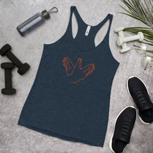 Load image into Gallery viewer, Women&#39;s Racerback Tank - Auburn Battle Bird

