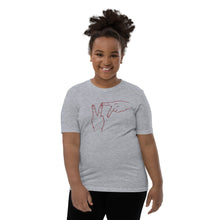 Load image into Gallery viewer, Youth Short Sleeve T-Shirt - Virginia Tech maroon graphic
