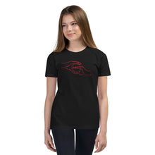 Load image into Gallery viewer, Youth Short Sleeve T-Shirt - GEORGIA (red graphic)
